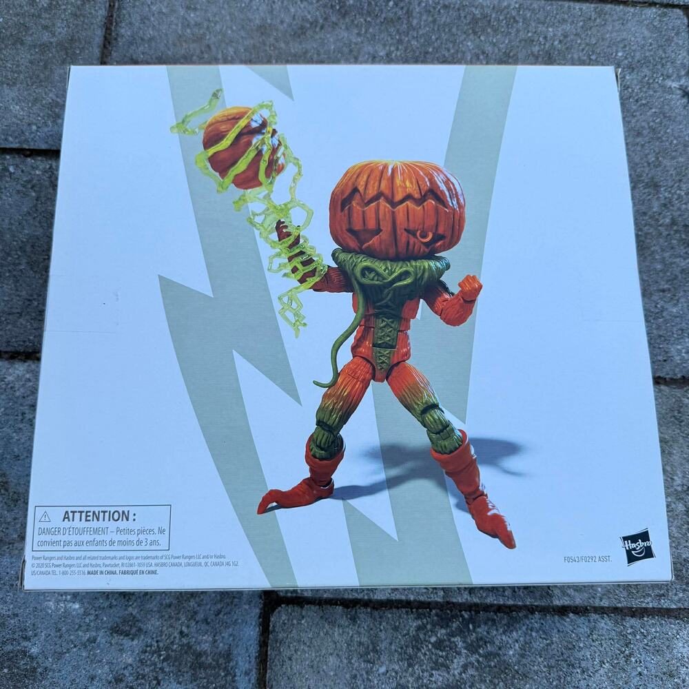 Power Rangers Lightning Collection Mighty Morphin Pumpkin Rapper 6" Figure New - Picture 4 of 5